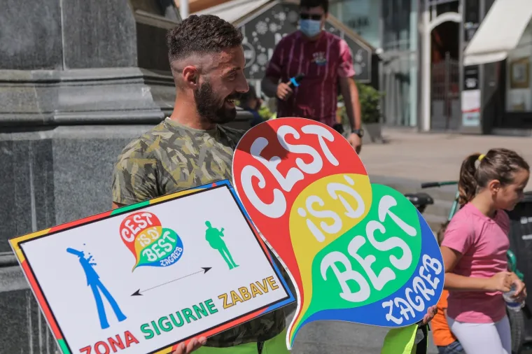 Najluđa utrka u Zagrebu: Čistači na trokolicama jurili centrom, novi pobjednik nakon 10 godina!