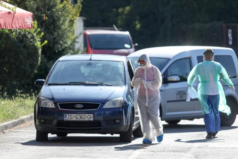 POVEĆAN BROJ TESTIRANJA NA KORONU U ZAGREBU: Stvorila se kolona vozila ispred zavoda za javno zdravstvo