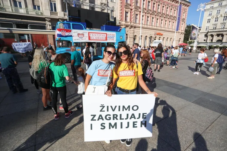 U Zagrebu održan 'Festival slobode'