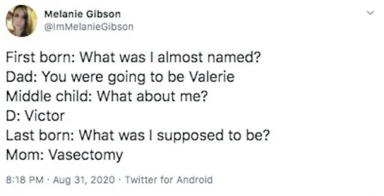 VAPAJI RODITELJA KAO PODSJETNIK DA KORISTITE ZA&Scaron;TITU TIJEKOM SEKSA; Treće dijete: 'Kako sam se ja trebao zvati', mama: 'Vazektomija...'