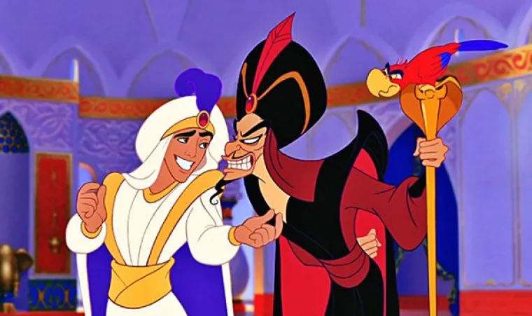 Aladin - da je Jafar platio Aladinu ono &scaron;to mu je obećao umjesto da ga je izdao u &scaron;pilji, imao bi lampu i postao supersnažan kralj. Aladin je samo želio svoj novac u zamjenu za lampu.