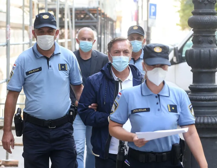 Gradonačelnici u lisicama: Grgić i Barišić dovedeni na Županijski sud, čeka se odluka o istražnom zatvoru