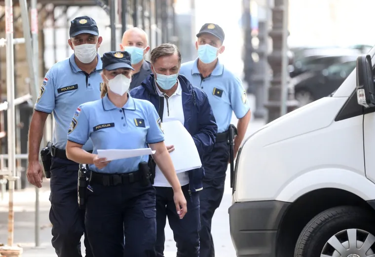 Gradonačelnici u lisicama: Grgić i Bari&scaron;ić dovedeni na Županijski sud, čeka se odluka o istražnom zatvoru