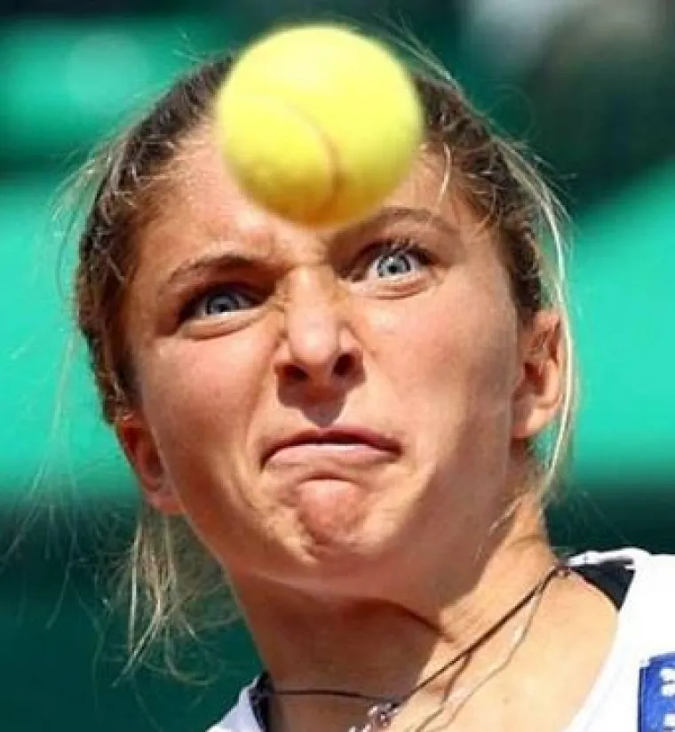 Za bolji tjedan: Izrazi lica tenisača pri udaru loptice uljep&scaron;at će vam dan