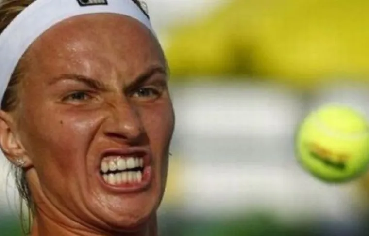 Za bolji tjedan: Izrazi lica tenisača pri udaru loptice uljep&scaron;at će vam dan