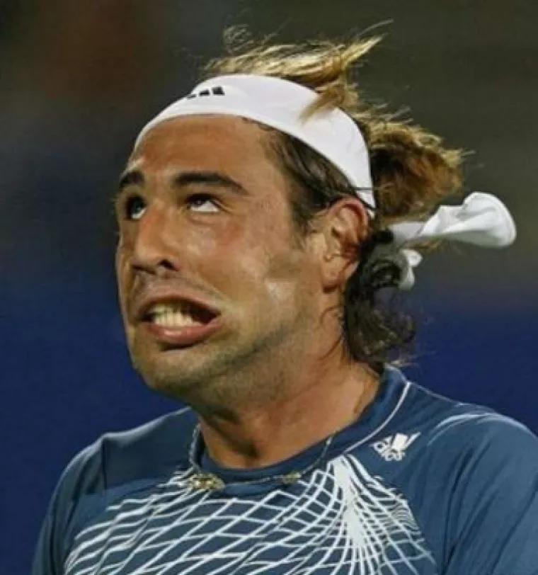 Za bolji tjedan: Izrazi lica tenisača pri udaru loptice uljep&scaron;at će vam dan