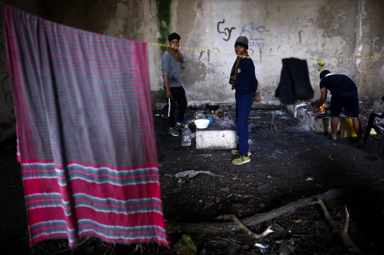 Pogledajte kamp kod Velike Kladu&scaron;e: Migranti su ga napravili sami i cilj im je prijeći hrvatsku granicu