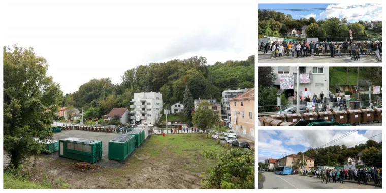 Građani Črnomerca protive se da im reciklažno dvorište bude pod nosom: 'Kad se male ruke slože, disati se može'