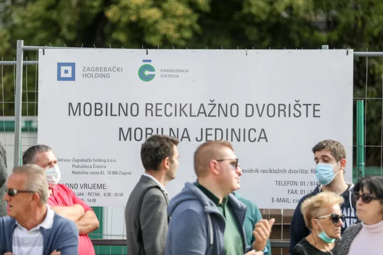 Građani Črnomerca protive se da im reciklažno dvorište bude pod nosom: 'Kad se male ruke slože, disati se može'