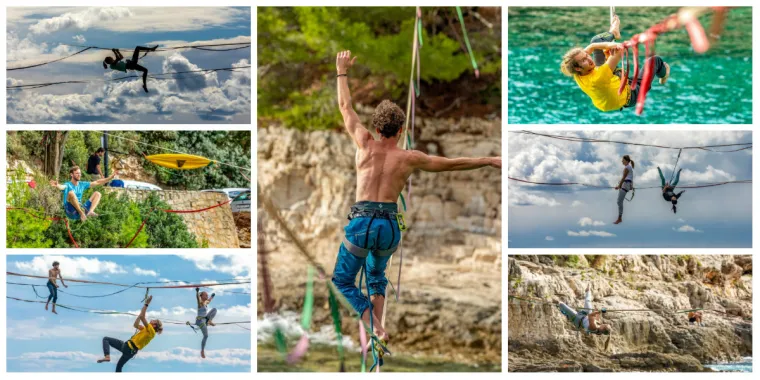 'Nebeski hodači' zaplesali na konopcu iznad mora: Njih ne brine koračati bez tla pod nogama