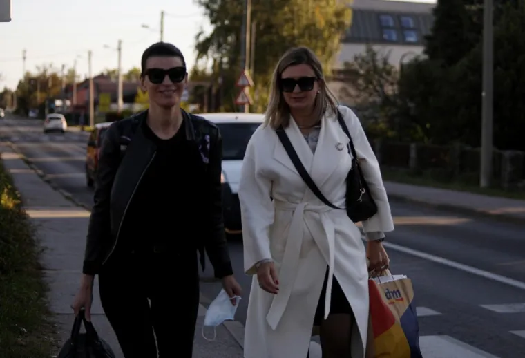 29.09.2020., Zagreb - Bivsa drzavna tajnica Josipa Rimac pustena iz istraznog zatvora u Remetincu nakon cetiri mjeseca.Josipa s odvjetnicom Lidijom Horvat 
Photo: Borna Filic/PIXSELL