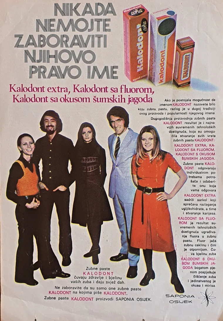 SAPONIA, Osijek, 1974.