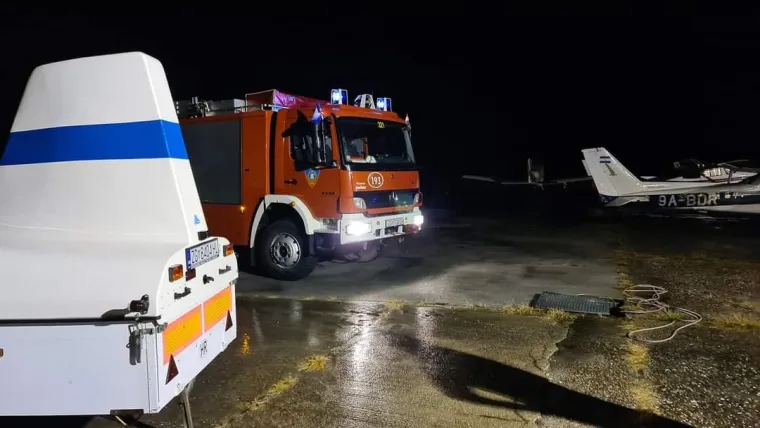 Velika šteta na Aerodromu Lučko: Zbog nevremena nastradali Falke i Club