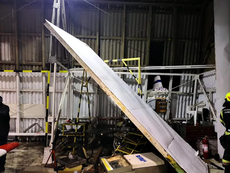 Velika &scaron;teta na Aerodromu Lučko: Zbog nevremena nastradali Falke i Club