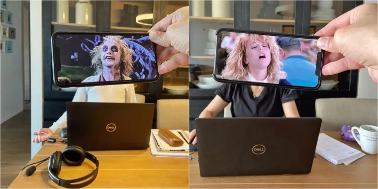 Izraelski fotograf Yahav Draizin na Instagramu objavljuje fotografije na kojima spaja svakodnevicu s poznatim prizorima iz filmova ili pop kulture. Pritom se ne koristi magijom Photoshopa, već smartphoneom kojeg precizno ubacuje na prikladna mjesta.