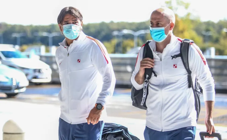 VATRENI SE OKUPILI U ZAGREBU I OTPUTOVALI PREMA &Scaron;VICARSKOJ: Ovako je izgledao prvi susret igrača nakon rujanskog debakla