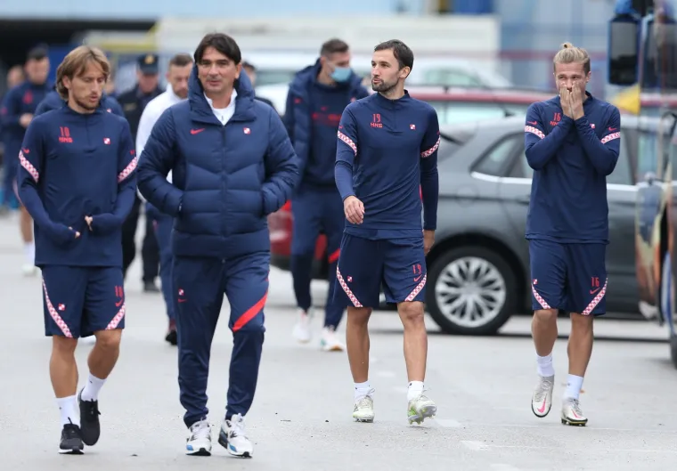 Hrvatska nogometna reprezentacija odradila trening uoči utakmice s Francuskom u Ligi nacija. 
Photo: Marko Prpic/PIXSELL