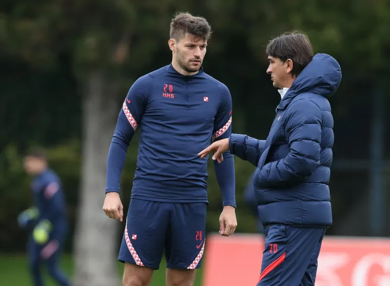 Bruno Petković, Zlatko Dalić
Photo: Marko Prpic/PIXSELL