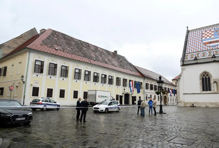 Na Markovom trgu upucan policajac! Pod jakim osiguranjem stigao i premijer Plenković