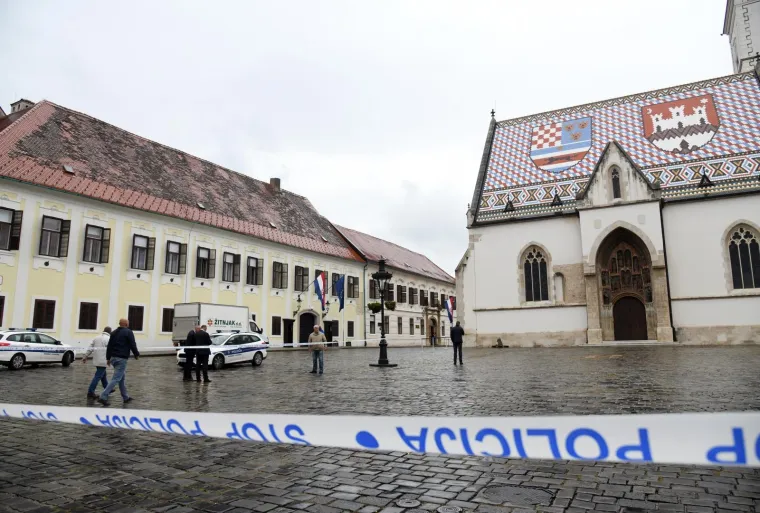 Na Markovom trgu upucan policajac! Pod jakim osiguranjem stigao i premijer Plenković