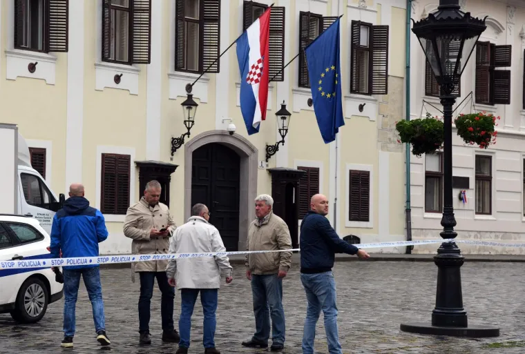 Na Markovom trgu upucan policajac! Pod jakim osiguranjem stigao i premijer Plenković