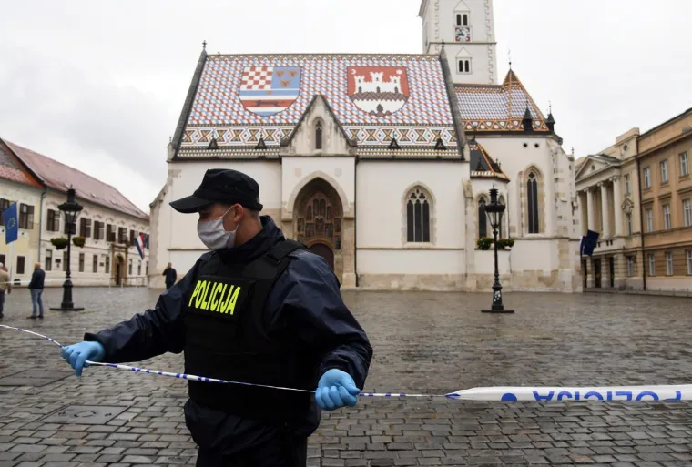 Na Markovom trgu upucan policajac! Pod jakim osiguranjem stigao i premijer Plenković