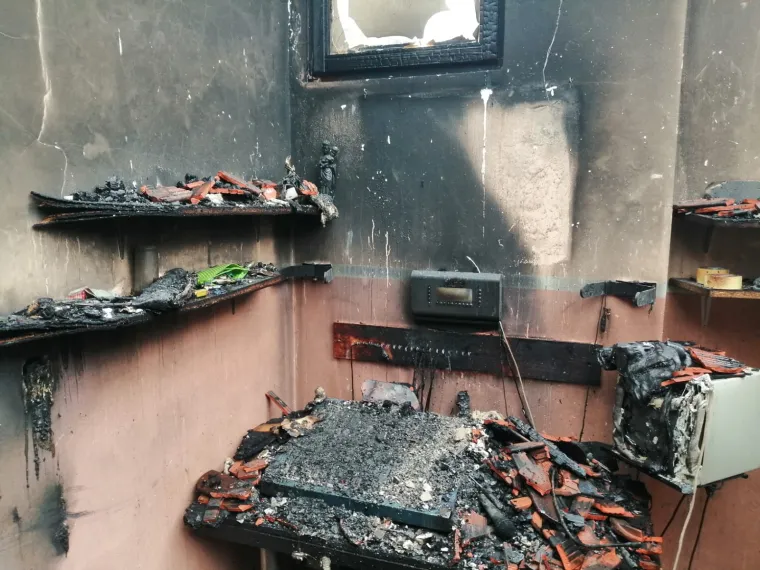 Novo čudo u Mariji Bistrici? Požar 'preživio' jedino - plastični kip Gospe!