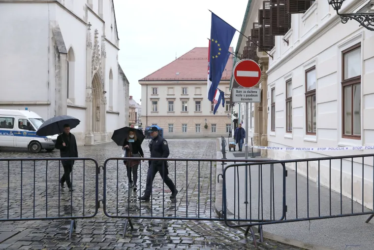 Nakon jučera&scaron;njeg poku&scaron;aja ubojstva policajca: Ograničen pristup Markovom trgu