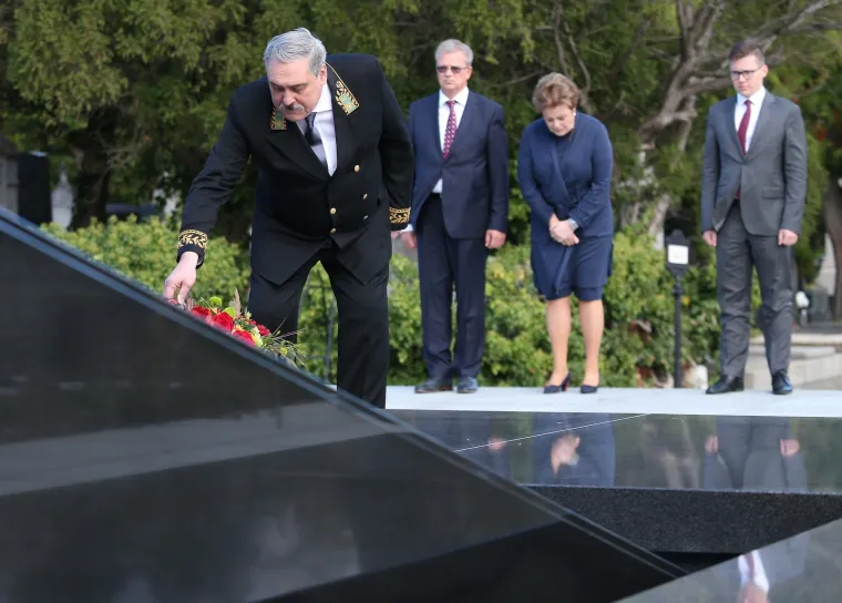 Stigao je u Hrvatsku i povukao prve poteze: 'Putinov buldožder' na grobu Franje Tuđmana
