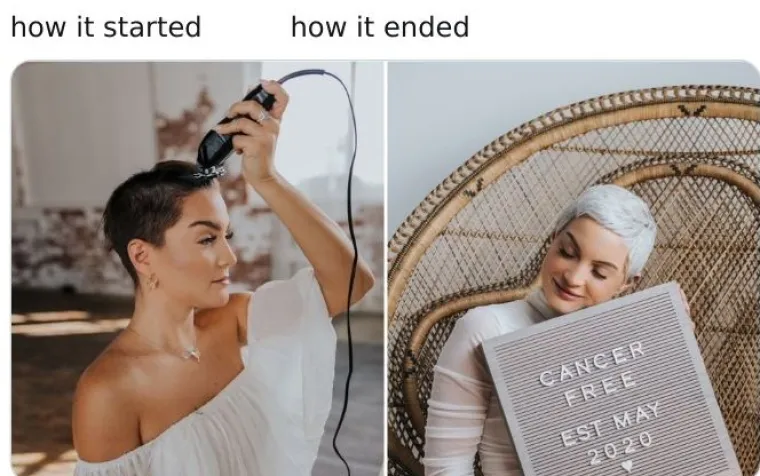 Najljep&scaron;i 'challenge' na svijetu: 'Prije i poslije' pobjede nad te&scaron;kom bolesti