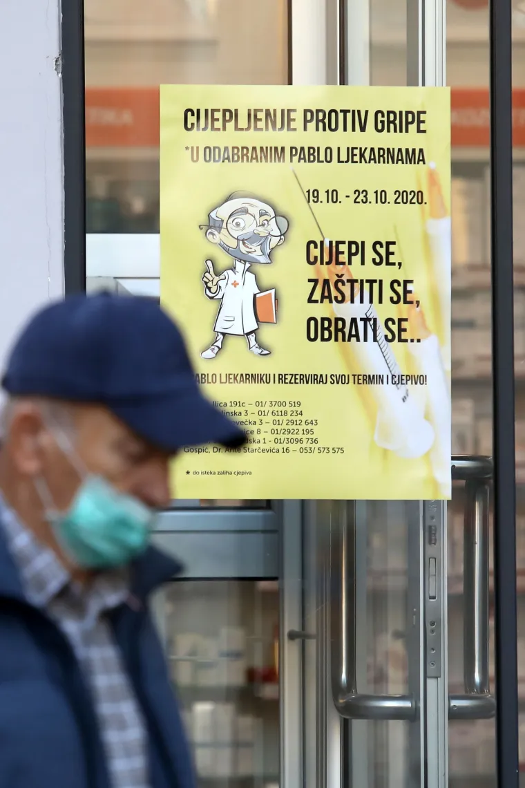 U cijeloj je zemlji danas počelo cijepljenje protiv gripe