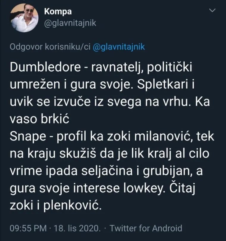 Hrvat na urnebesan način opisao likove iz Harry Pottera