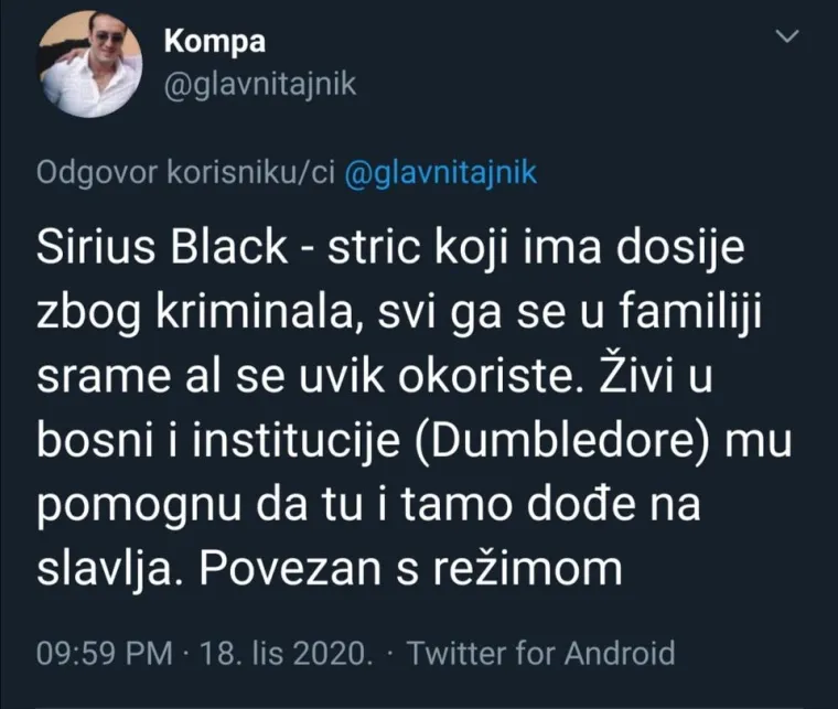 Hrvat na urnebesan način opisao likove iz Harry Pottera