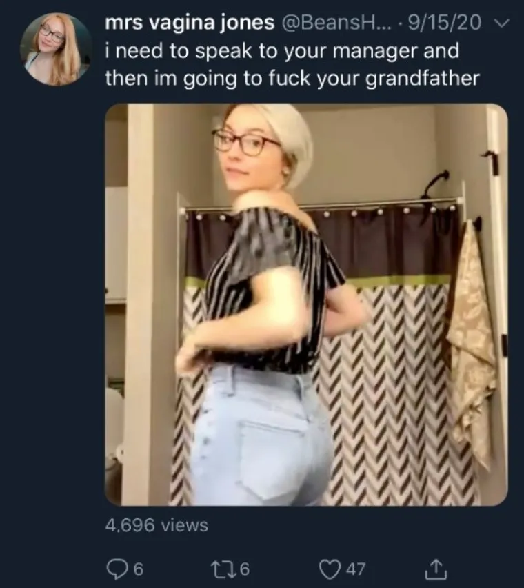 Ne samo da se sprdala s jadnim starcem, djevojka je pisala kako jedva čeka da on umre kako bi mogla naslijediti njegov imetak.