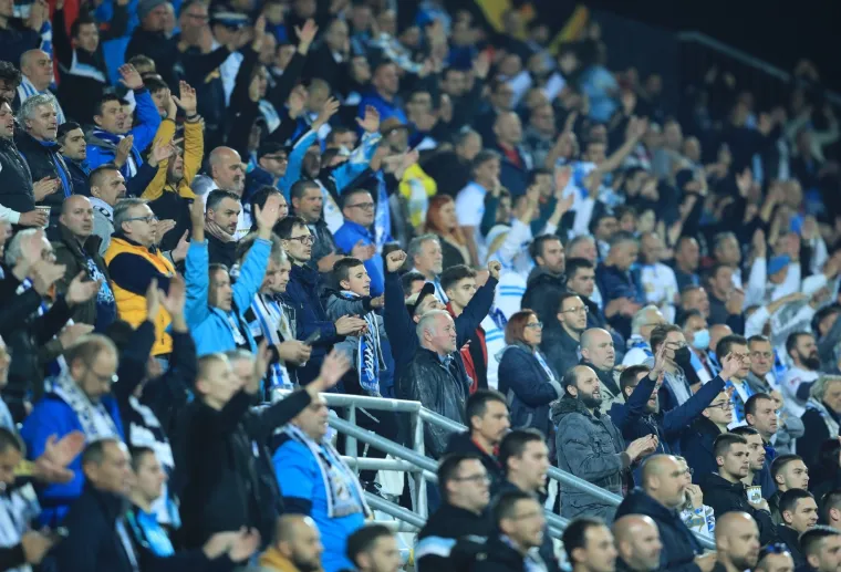 [FOTO] MOĆNI REAL SOCIEDAD NA RUJEVICI: Pogledajte kakva je atmosfera na premijeri Riječana u ovogodi&scaron;njoj Europskoj ligi