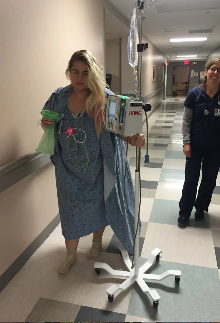 Nakon toga je iz korijena promijenila svoje životne navike i okrenula se zdravoj prehrani i redovitom treniranju.