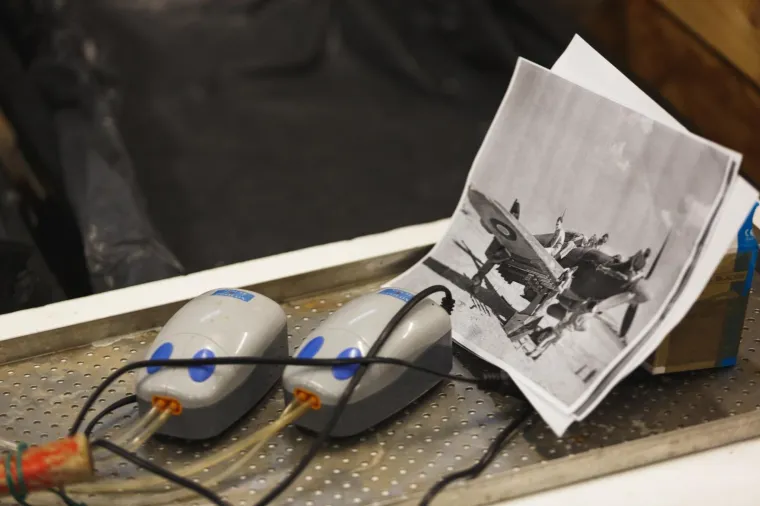 Iz mora kod Rovinja izvučen motor Rolls Royce Merlin. Je li riječ o zrakoplovu Hurricane sru&scaron;enom u rujnu 1944. godine?