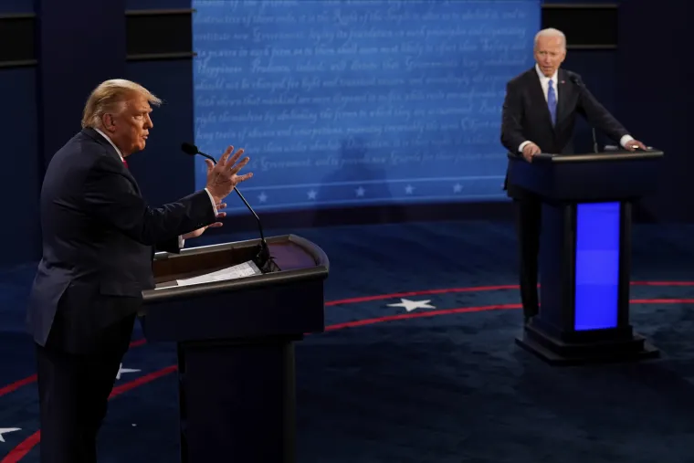 Moć gestikulacije: Bidenu je nešto bilo užasno smiješno, a Trump nikako nije mogao umiriti ruke