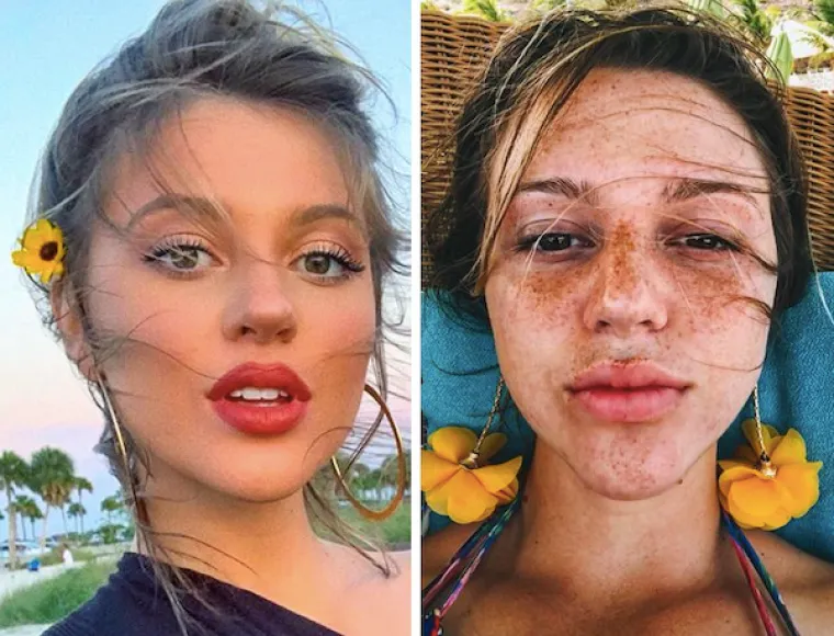 'LAKO JE TAKO, A KAKVE SU BEZ ŠMINKE I PHOTOSHOPA? E pa, prekrasne su: Najatraktivnije žene svijeta objavile 100% prirodne fotke