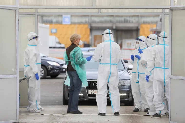 Ogromne prometne gužve u Novom Zagrebu zbog testiranja na koronavirus na Velesajmu