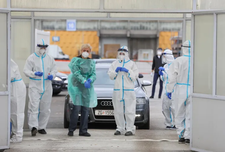 Ogromne prometne gužve u Novom Zagrebu zbog testiranja na koronavirus na Velesajmu