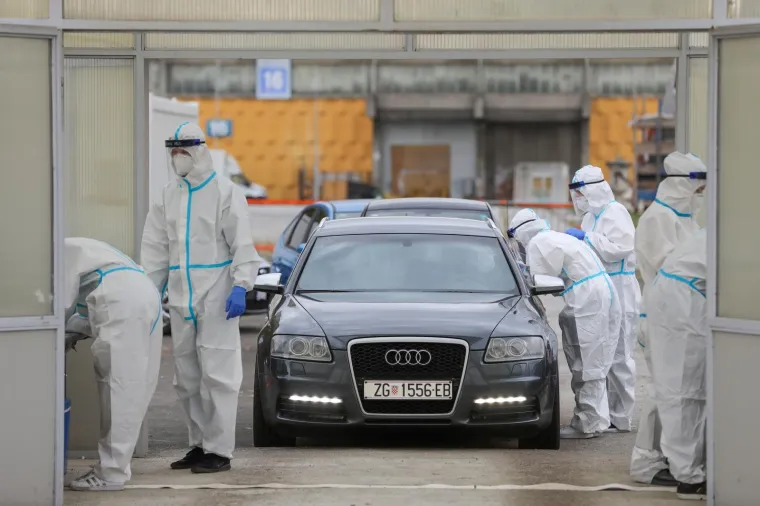 Ogromne prometne gužve u Novom Zagrebu zbog testiranja na koronavirus na Velesajmu