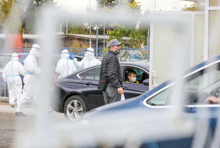 Ogromne prometne gužve u Novom Zagrebu zbog testiranja na koronavirus na Velesajmu