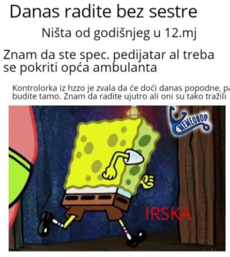 'MEMEohod obiteljskog liječnika' novi je hit: 'Žalosno je da se ovom smijemo'
