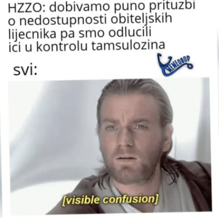 'MEMEohod obiteljskog liječnika' novi je hit: 'Žalosno je da se ovom smijemo'