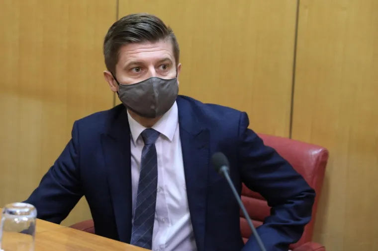 05.11.2020., Zagreb - Sabor je 4. sjednicu nastavio raspravom o rebalansu proracuna Republike Hrvatske za 2020. godinu.
Photo: Patrik Macek/PIXSELL