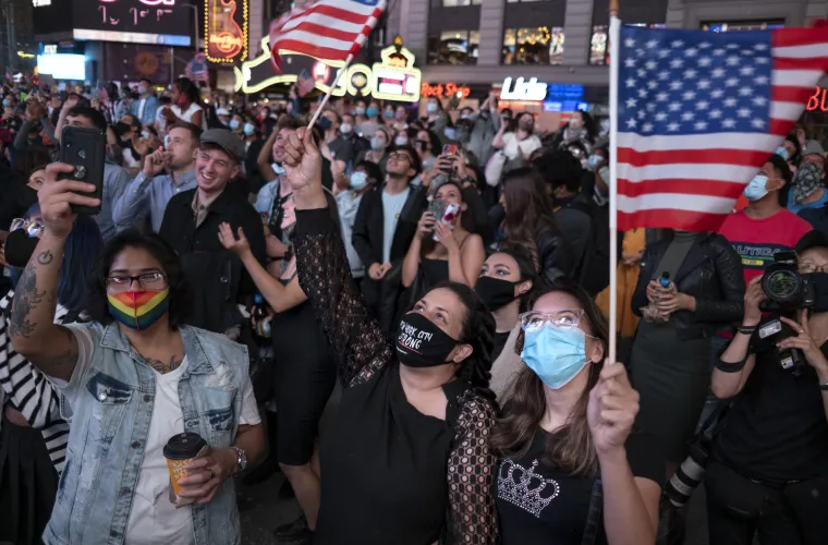 Odu&scaron;evljenje nakon izbora: Pogledajte kako su Amerikanci slavili povijesnu pobjedu Bidena nad Trumpom