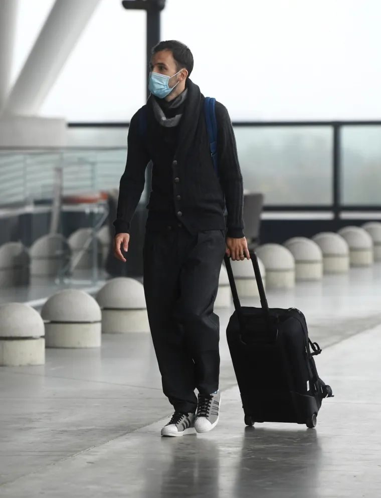 [FOTO] OR&Scaron;IĆ U 'PILI' DO&Scaron;AO NA AERODROM: Ovako je to izgledalo jutros prije polaska u Istanbul