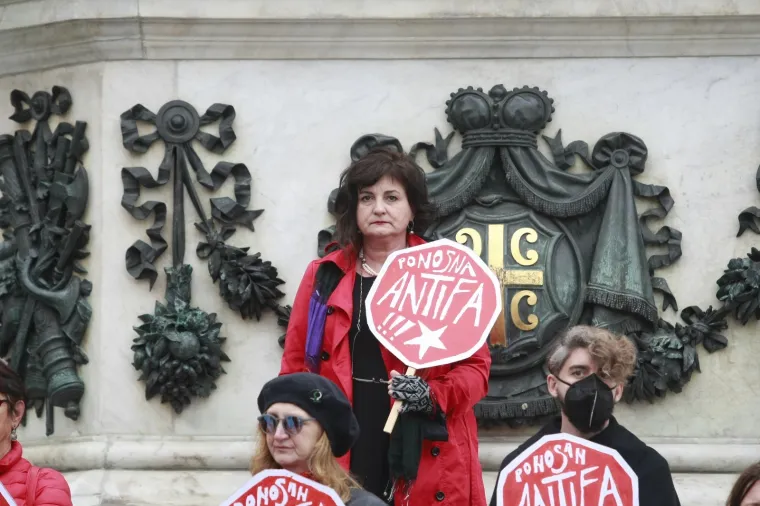 STOP FAŠIZMU! Održali akciju povodom Međunarodnog dana borbe protiv fašizma i antisemitizma