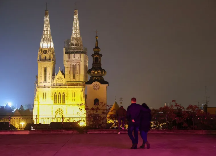 Romantična večer u Zagrebu